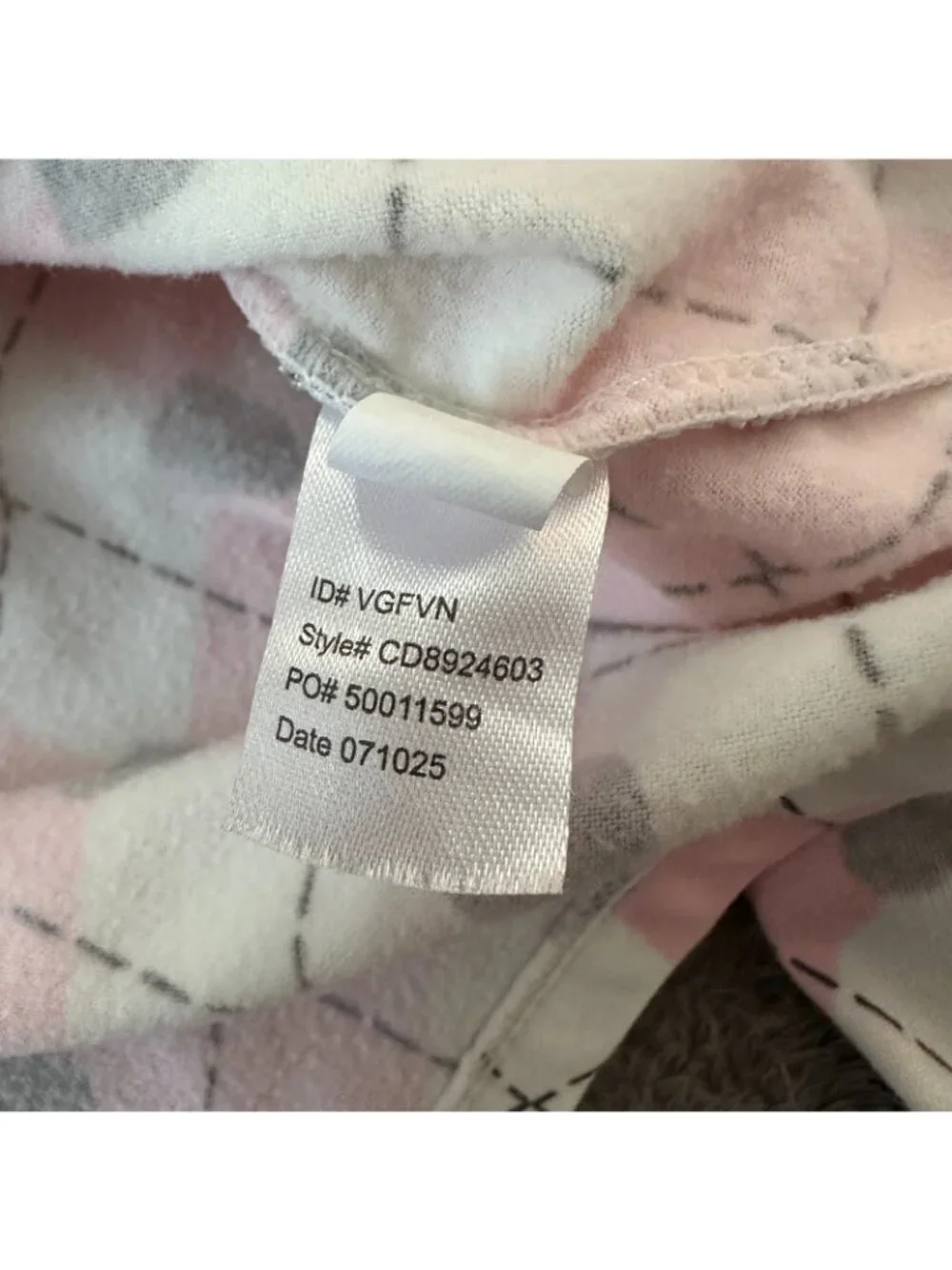 CuddlDuds Cuddl Duds Pajamas Set Pink Hearts Women's MEDIUM Pants Shirt